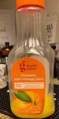 Pulp Free Orange Premium Juice, Pulp Free Orange