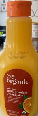 Pulp Free Orange Premium Juice, Pulp Free Orange