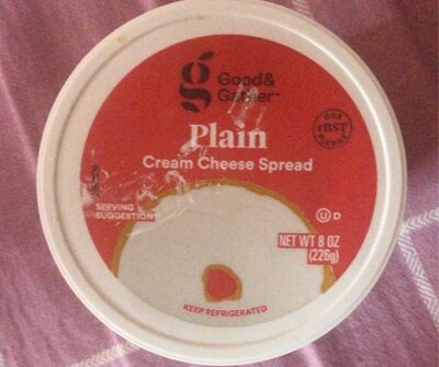 Plain Cream Cheese Spread, Plain