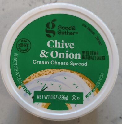 Chive & Onion Cream Cheese Spread, Chive & Onion