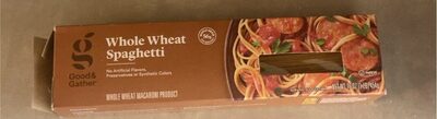Whole Wheat Macaroni Product, Whole Wheat Spaghetti