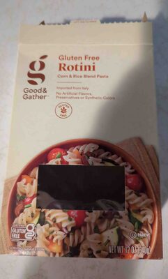 Gluten Free Corn & Rice Blend Pasta, Rotini
