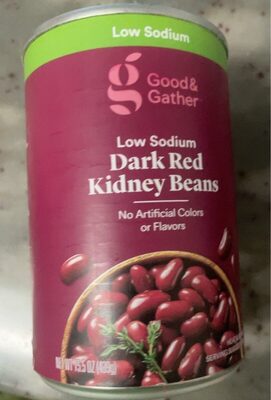 Dark Red Kidney Low Sodium Beans, Dark Red Kidney