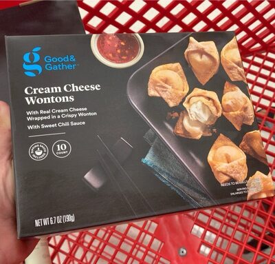 Cream Cheese Wontons With Sweet Chili Sauce, Cream Cheese