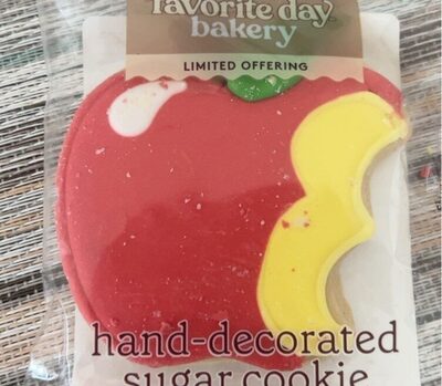 Sugar Hand-Decorated Cookie, Sugar