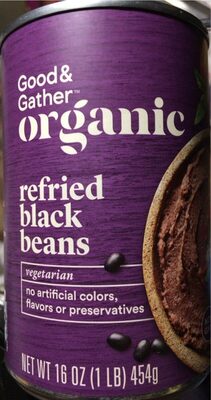 Black Refried Beans, Black