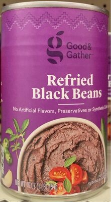 Black Refried Beans, Black