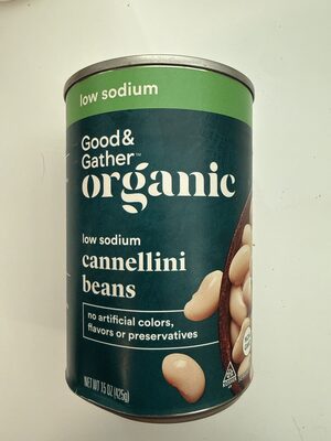 Cannellini Low Sodium Beans, Cannellini