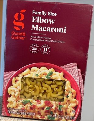 Enriched Macaroni Product, Elbow Macaroni