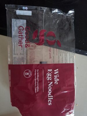 Enriched Noodle Product, Wide Egg Noodles