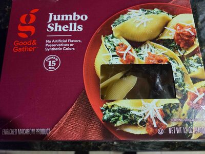 Enriched Macaroni Product, Jumbo Shells