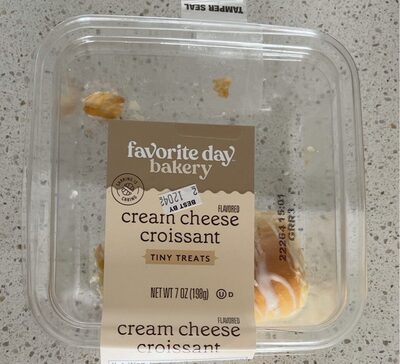 Cream Cheese Croissant Tiny Treats, Cream Cheese Croissant