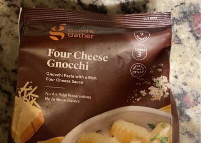 Four Cheese Gnocchi Precooked Pasta, Four Cheese Gnocchi