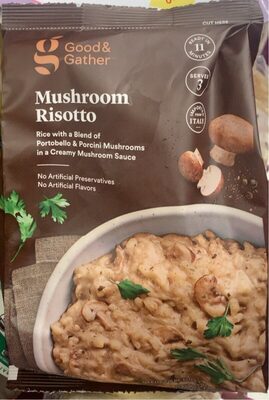 Mushroom Risotto Precooked Pasta, Mushroom Risotto