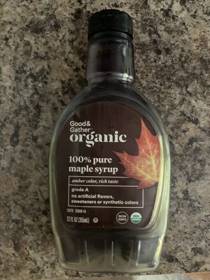 100% Pure Maple Syrup, Maple