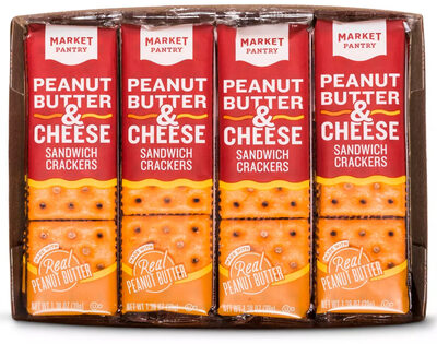 Peanut Butter & Cheese Sandwich Crackers, Peanut Butter & Cheese
