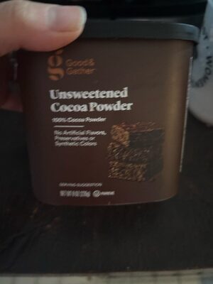 Unsweetened Cocoa Powder, Unsweetened