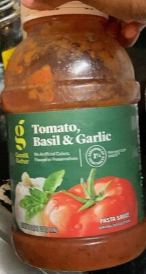 Tomato, Basil & Garlic Pasta Sauce, Tomato, Basil & Garlic