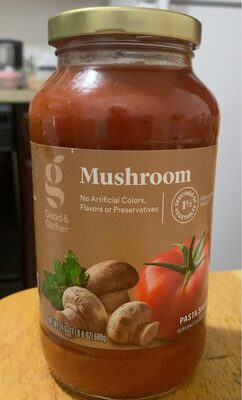 Mushroom Pasta Sauce, Mushroom
