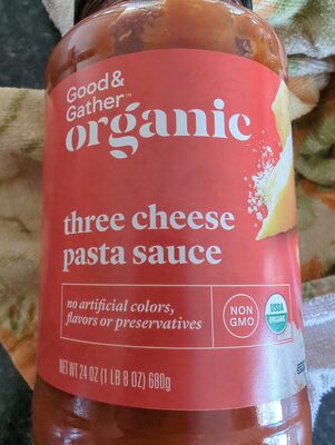 Three Cheese Pasta Sauce, Three Cheese