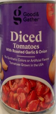 Diced Tomatoes With Roasted Garlic & Onion, Roasted Garlic & Onion