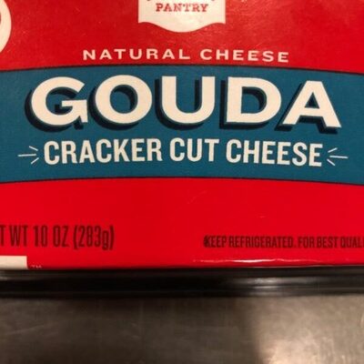 Gouda Cracker Cut Cheese Tray, Gouda