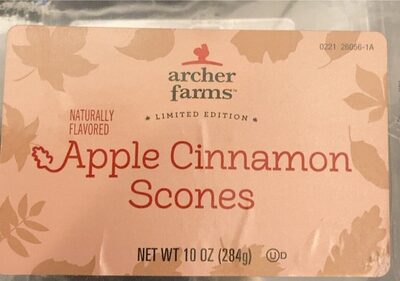 Apple Cinnamon Scones, Apple Cinnamon
