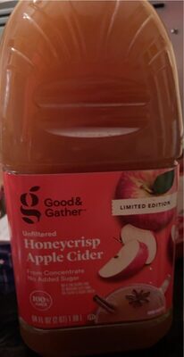 Honeycrisp Style Apple Cider, Honeycrisp Style