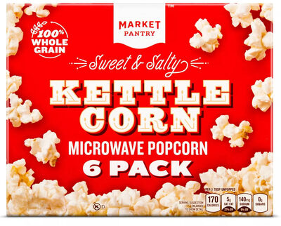 Kettle Corn Sweet & Salty Microwave Popcorn, Kettle Corn