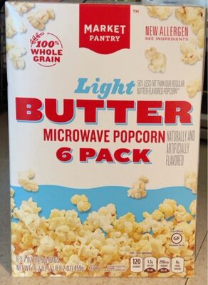 Light Butter Microwave Popcorn, Light Butter