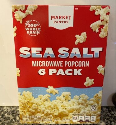Sea Salt Microwave Popcorn, Sea Salt