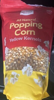 Yellow Kernels Popping Corn, Yellow Kernels