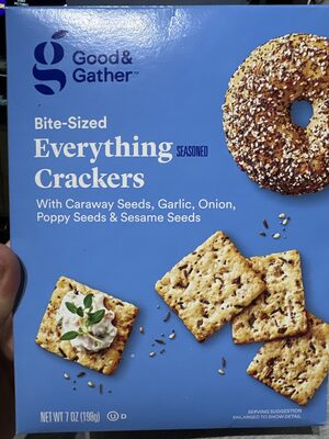 Everything Seasoned Bite-Sized Crackers, Everything