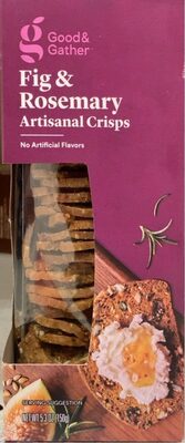 Fig & Rosemary Artisanal Crisps, Fig & Rosemary