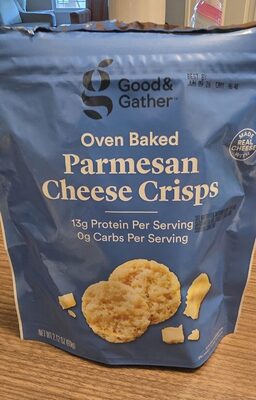 Parmesan Oven Baked Cheese Crisps, Parmesan