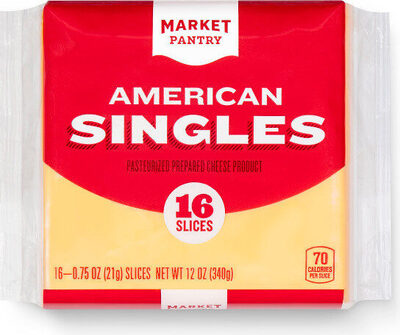 American Pasteurized Prepared Cheese Product Singles, American