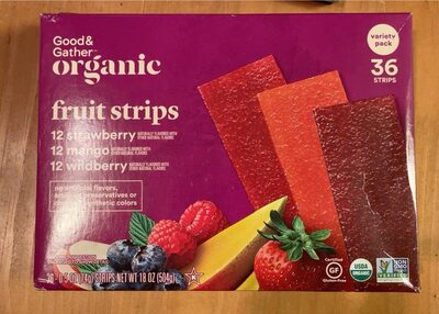 Organic Fruit Strips