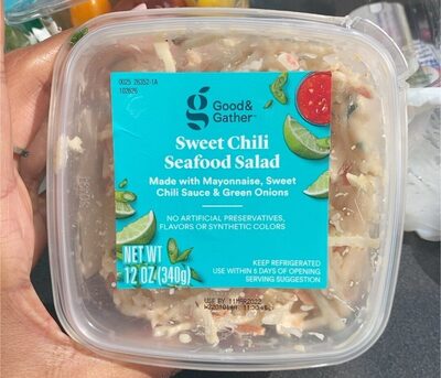 Sweet Chili Seafood Salad, Sweet Chili Seafood