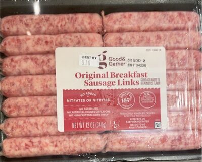 Original Breakfast Sausage Links, Original Breakfast