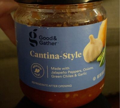 Medium Cantina-Style Salsa, Medium Cantina-Style