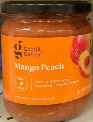 Mild Mango Peach Salsa, Mild Mango Peach