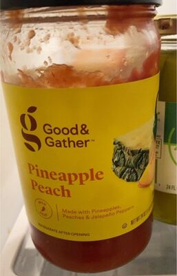 Mild Pineapple Peach Salsa, Mild Pineapple Peach