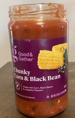 Medium Chunky Corn & Black Bean Salsa, Medium Chunky Corn & Black Bean