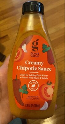 Creamy Chipotle Sauce, Creamy Chipotle