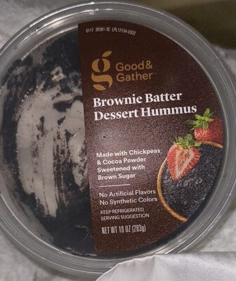 Brownie Batter Dessert Hummus, Brownie Batter Dessert