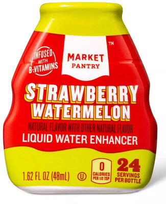 Strawberry Watermelon Liquid Water Enhancer, Strawberry Watermelon