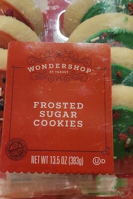 Frosted Sugar Cookies, Frosted Sugar