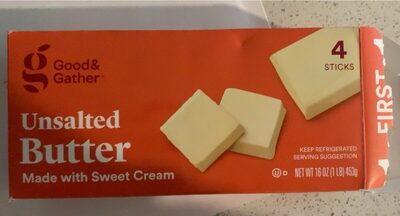 Unsalted Butter Sticks, Unsalted