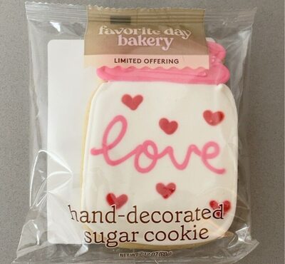 Sugar Hand Decorated Cookie, Sugar