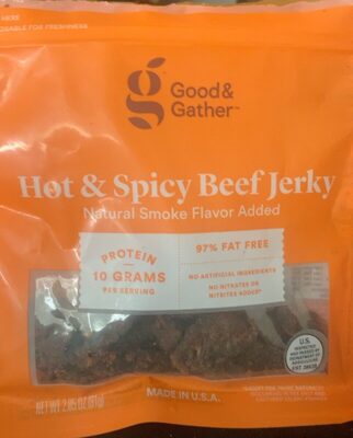 Hot & Spicy Beef Jerky, Hot & Spicy